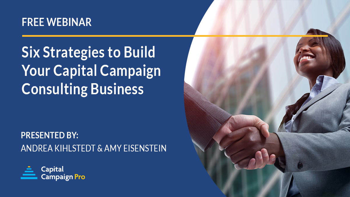 Capital Campaign Webinars Presented By Capital Campaign Pro