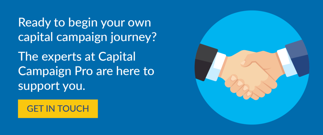 Click through to learn how the experts at Capital Campaign Pro can support you as you start your capital campaign.