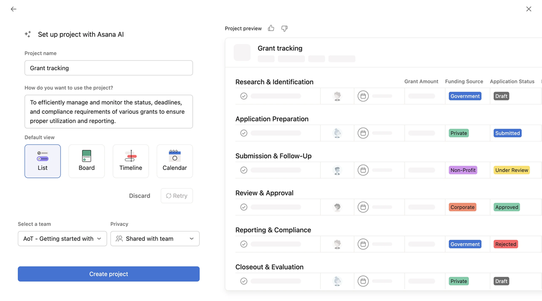 Asana: Top Tool for Capital Campaign Project Management
